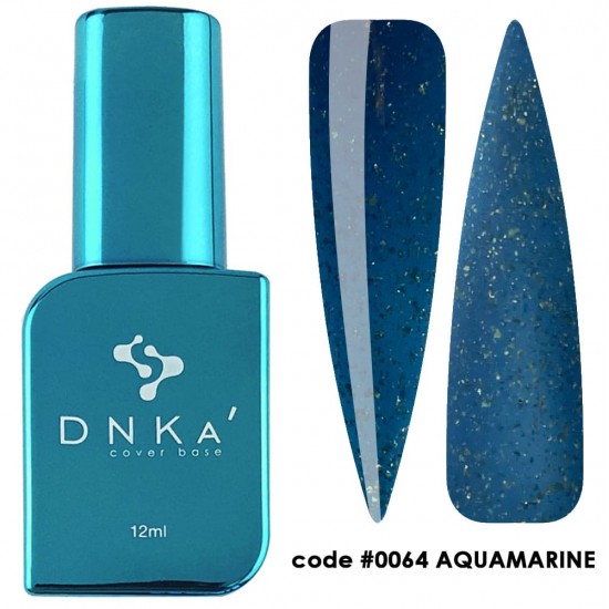 DNKa Cover Base 12 ml no.0064 Aquamarine