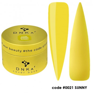 DNKa Cover Base 30 ml no.0021 Sunny