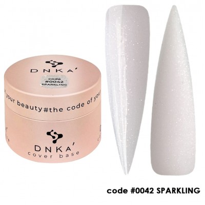 DNKa Cover Base 30 ml no.0042 Sparkling