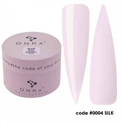Аcryl Gel DNKa 30 ml no.0004 Silk (jar)