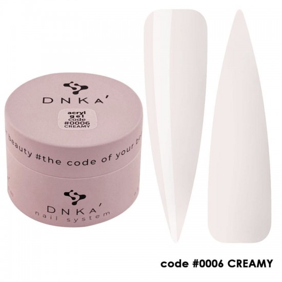 Аcryl Gel DNKa 30 ml no.0006 Creamy (jar)