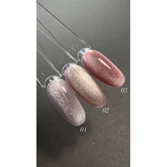 Dark gel polish Cat Eye 02 10 ml