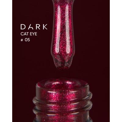 Dark gel polish Cat Eye 05 10 ml