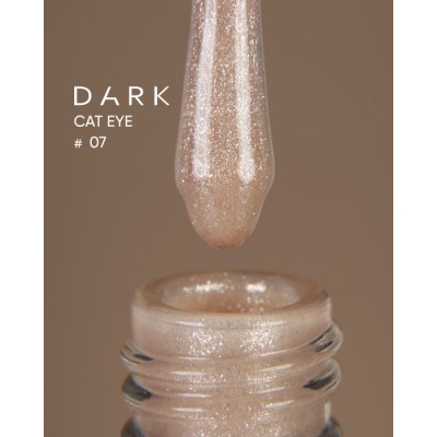 Dark gel polish Cat Eye 07 10 ml