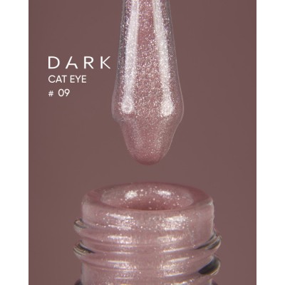 Dark gel polish Cat Eye 09 10 ml