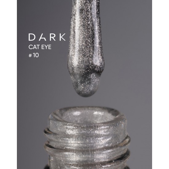 Dark gel polish Cat Eye 10 10 ml