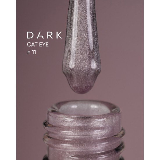 Dark gel polish Cat Eye 11 10 ml