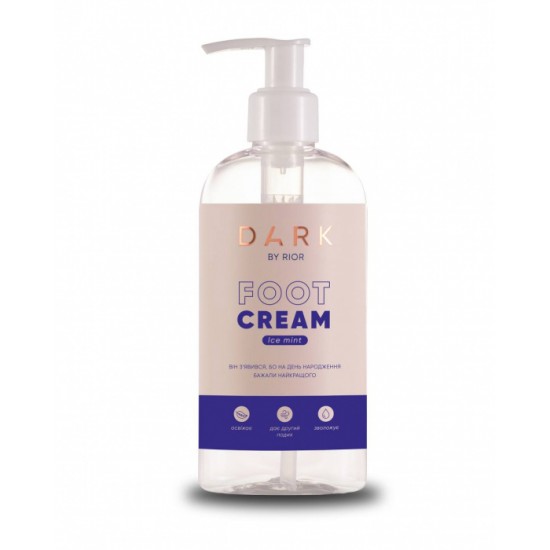 DARK FOOT CREAM MENTOL 200 ml