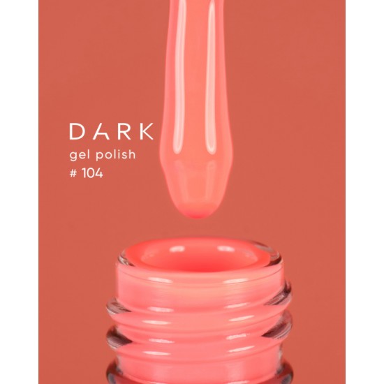 Dark gel polish 104 10 ml