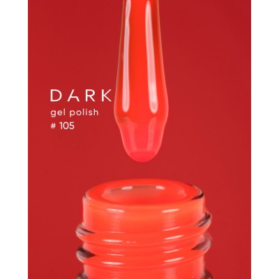 Dark gel polish 105 10 ml