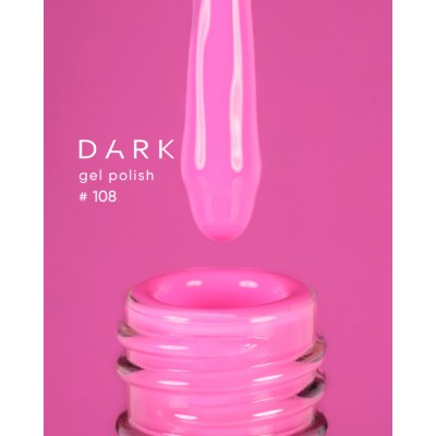 Dark gel polish 108 10 ml