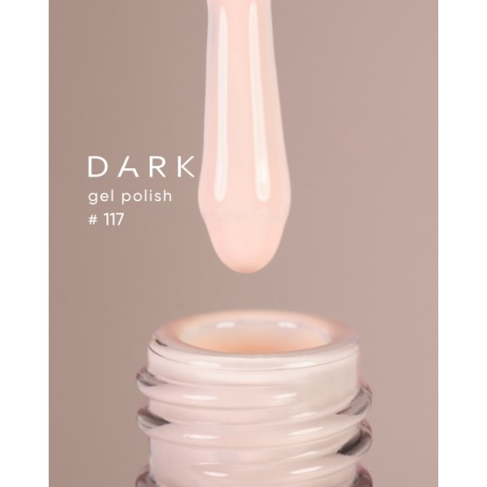 Dark gel polish 117 10 ml