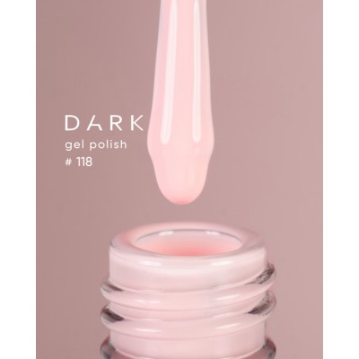 Dark gel polish 118 10 ml