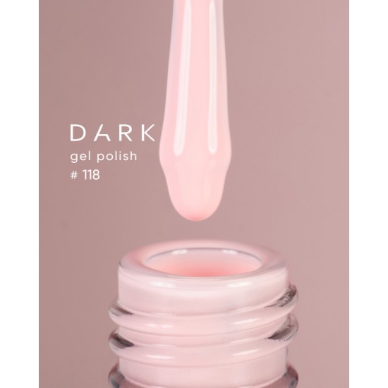 Dark gel polish 118 10 ml