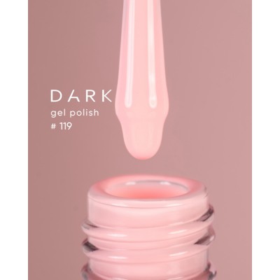 Dark gel polish 119 10 ml