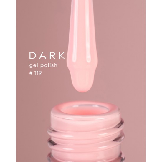 Dark gel polish 119 10 ml