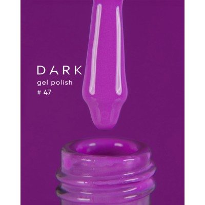 Dark gel polish 47 10 ml