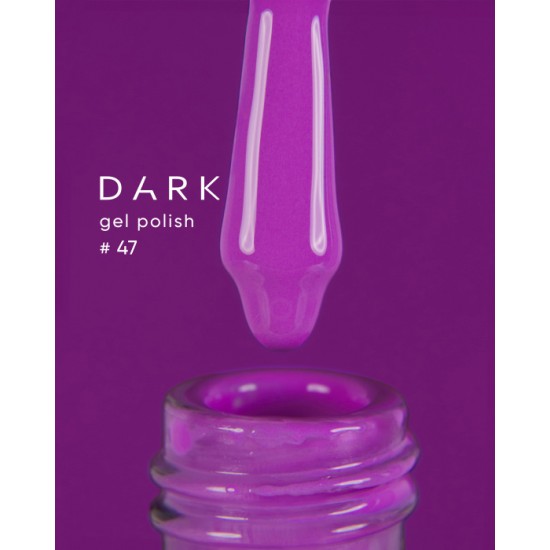 Dark gel polish 47 10 ml