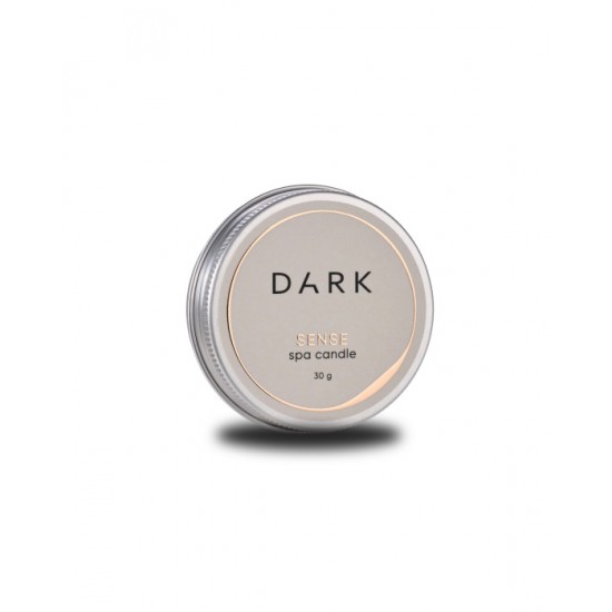 Dark spa candle SENSE 30 gr