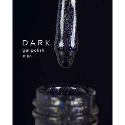 Dark gel polish 114 10 ml