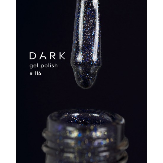 Dark gel polish 114 10 ml