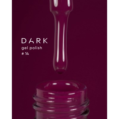 Dark gel polish 14 10 ml