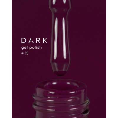 Dark gel polish 15 10 ml