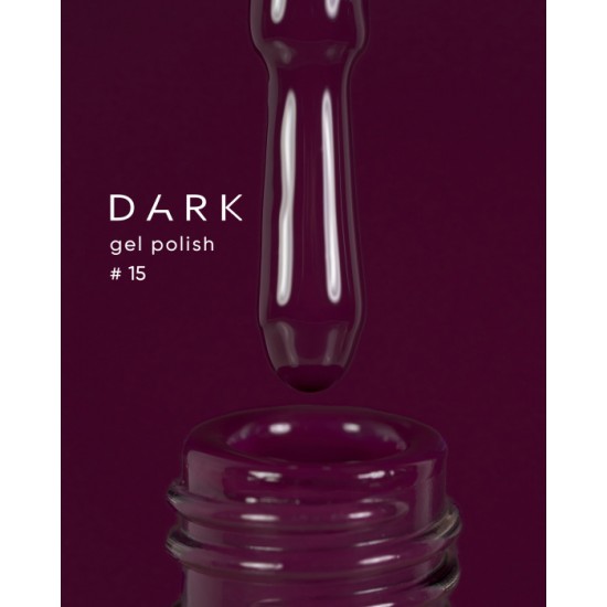 Dark gel polish 15 10 ml