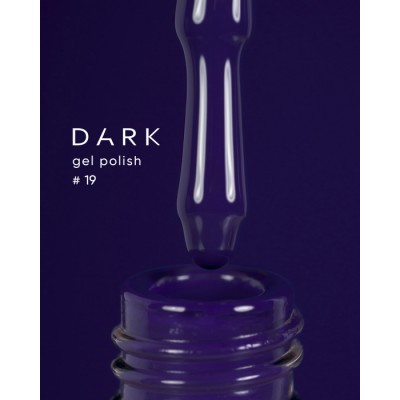 Dark gel polish 19 10 ml