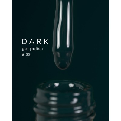 Dark gel polish 33 10 ml