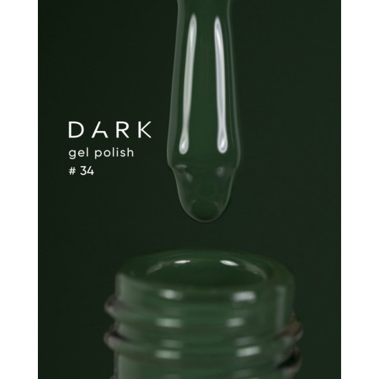 Dark gel polish 34 10 ml