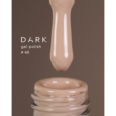 Dark gel polish 40 10 ml