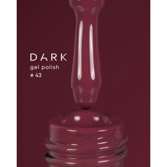 Dark gel polish 43 10 ml