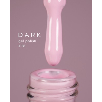 Dark gel polish 58 10 ml