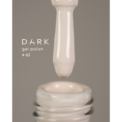 Dark gel polish 63 10 ml