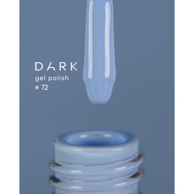 Dark gel polish 72 10 ml