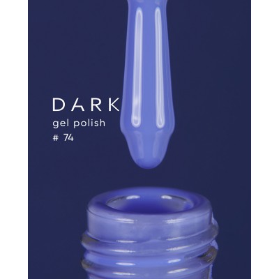 Dark gel polish 74 10 ml