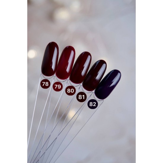 Dark gel polish 82 10 ml