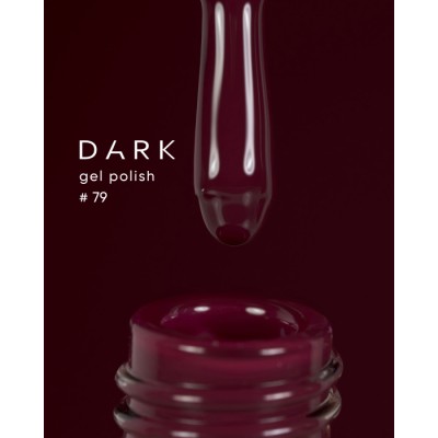 Dark gel polish 79 10 ml