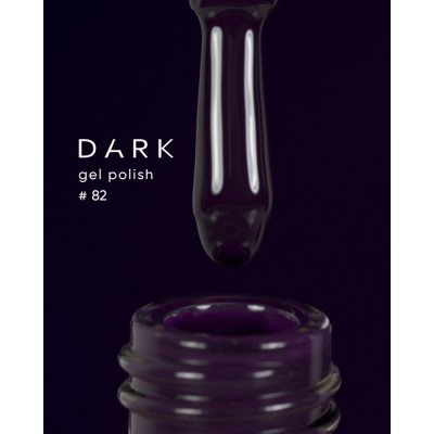 Dark gel polish 82 10 ml