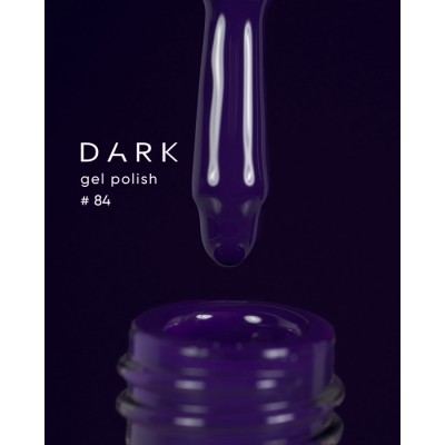 Dark gel polish 84 10 ml