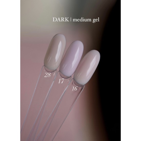 DARK Medium Gel no.17 15 ml (no brush)