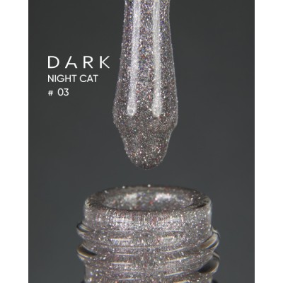 Dark gel polish Night Cat 03 10 ml