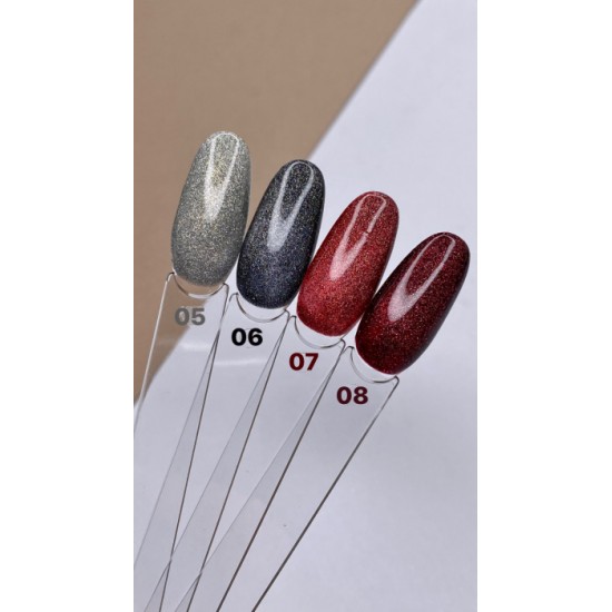 Dark gel polish Night Cat 05 10 ml