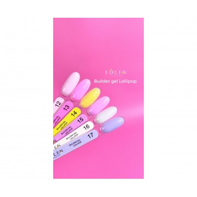 Builder gel Edlen Lollipop 15 ml no.12