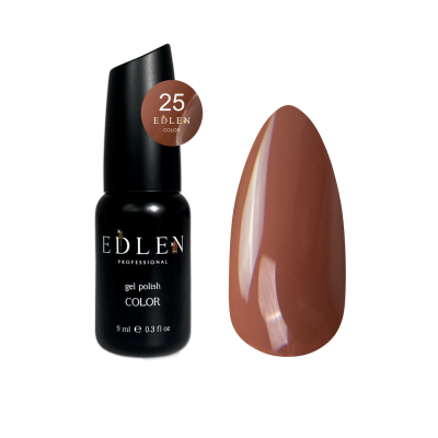 Gel polish Edlen Color 9 ml no.025