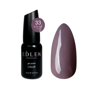 Gel polish Edlen Color 9 ml no.033