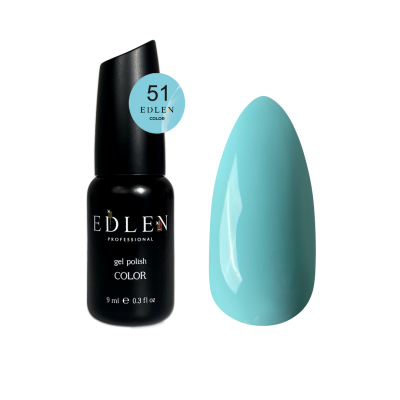 Gel polish Edlen Color 9 ml no.051
