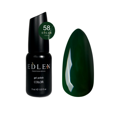 Gel polish Edlen Color 9 ml no.058