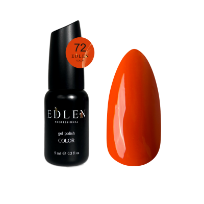 Gel polish Edlen Color 9 ml no.072